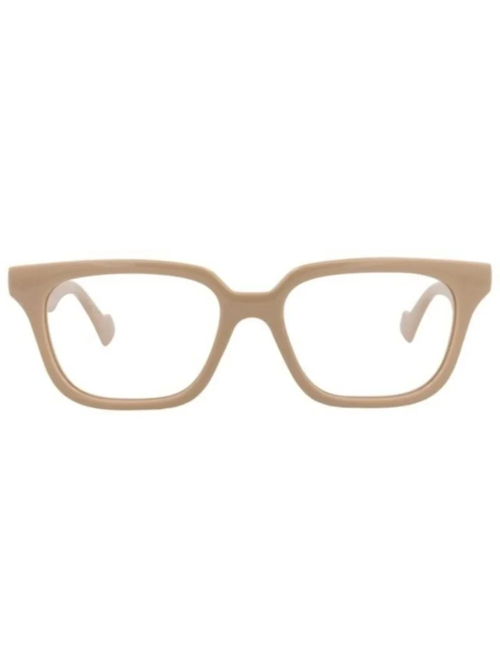 New Gucci Womens Square/Rectangle Nude Nude Transparent Fashion Designer Eyeglas